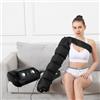 Generic Pressoterapia Linfodrenaggio per Casa Pressoterapia Professionale Massaggiatore Gambe Compressione d'Aria 6 Camere, Pressoterapia Professionale Gambe e Braccia Addome, Rilassamento Muscolare