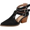 Generico Sandali Donna Estive Con Zeppa Punta Chiusa Comode Classico Sandali Leggeri Chic Estive Antiscivolo Traspiranti Fashion Spiaggia Viaggio