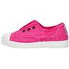Natural World Scarpa in Cotone con Elastico Senza Lacci Fuxia, 22