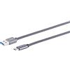 S-CONN maximum connectivity S/CONN massima connettività USB A-C Kabel--USB-A Adapterkabel, USB-C®, 3.2 Gen 2, Pro, 2m (13-38030)