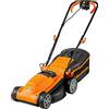 LawnMaster Tosaerba elettrico 1400W 34cm, cesto 32L, 300m²
