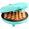 Bestron Piastra per Waffle Bubble, macchina per waffle Bubble per riempire con gelato, cioccolato o frutta, con spia di cottura e rivestimento antiaderente, 700 Watt, Colore: Verde