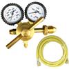 Regolatore Azoto HVAC con Manometro 14 Pollici 0800 PSI Tubo CGA580