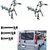 PERUZZO AFS Portabici Posteriore 3 Binari per Opel Vivaro anno 2010 Doppia Porta 3 BICI