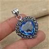 Ciondolo Fatto A Mano In Argento Sterling 925 Con Tanzanite Naturale S-250