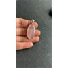 Ciondolo Fatto A Mano In Argento Sterling 925 Con Gemma Quarzo Rosa Oval S-250