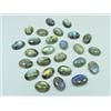10 x 14 mm pietra preziosa cabochon ovale labradorite naturale 26 pezzi...