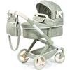 Bayer Design Xeo Carrozzina per bambole con borsa | Passeggino con manubrio rego