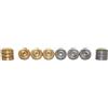 Italfama Pedine Per Dama In Metallo Oro & Argento Set Da 24, 32mm Italia