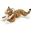 Trudi spa Trudi Tigre Bruce Tigre mascotte peluche, regalo di Natale e compleanno. | 39x23