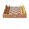 Manopoulos Set Scacchi In Legno Con Pedine Staunton Pesate 35cm Noce