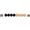 Italfama 24x Italfama Pedine Dama in Alluminio Similpelle Set 30mm Prodotto in Italia