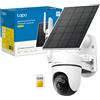 C615G KIT Telecamera Wi-Fi Esterno Senza Fili Con Pannello Solare, Con SIM 4G LT