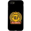 Half Marathon Humor Distance Running Ath Custodia per iPhone SE (2020) / 7/8 Half Marathoner Fully Committed 13.1 - Medaglia divertente per corridore