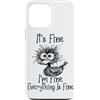 Funny Meme Shirts and Gifts for Men Wome Custodia per iPhone 13 Pro Max Va bene, sto bene, va tutto bene, Funny Duck Meme