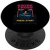 kayak cross arcade press start pixel kay Kayak Cross Press Start Arcade PopSockets PopGrip Adesivo