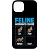 Purrfectly Untrainable Felines Custodia per iPhone 13 Corso di obbedienza felina divertente formazione per gatti