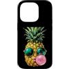 Sassy Pineapple Co. Custodia per iPhone 14 Pro Occhiali da sole Sassy Ananas Bubblegum Art