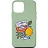 Lemon Olive Sardine Studio Custodia per iPhone 12 mini Vintage Italian Sardine Fish Tin Limone Olive Mediterranee
