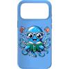 Book Lover Bookworm Reader And Retro Vin Custodia per iPhone 17 Pro Max Bibliotecario Libro Mare Oceano Calamaro Gigante Lettura Divertente Polpo
