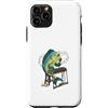 Lakelandwholesale1 Shirt Company Custodia per iPhone 11 Pro Divertente pesce basso che gioca xilofono musicale pesca grafica