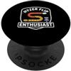 Disc Golf Humor Frisbee Player Sport Ins Hyzer Flip - Frisbee per appassionati di golf PopSockets PopGrip Adesivo