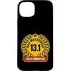 Half Marathon Humor Distance Running Ath Custodia per iPhone 15 Plus Half Marathoner Fully Committed 13.1 - Medaglia divertente per corridore