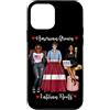Darling Dogz Custodia per iPhone 12 mini American Grown Lettone Roots Nero Da Donna Africano