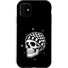 checker Head ska two tone rude boy beani Custodia per iPhone 11 Berretto a quadri Ska Vibe