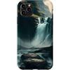 PM-Artistic Custodia per iPhone 11 Pro Max Sperimentare la bellezza naturale Cascata nel paesaggio