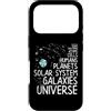 Atoms Human Planets Solar-System Galaxie Custodia per iPhone 17 Pro Astrofisica Quantistica Schiuma Quark Elettroni Astrofisico