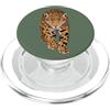 Jaguar Leopard Predator Animal Cartoon Jaguar Gatto Predatore Leopard PopSockets PopGrip per MagSafe