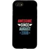 Legend Since Birthday Custodia per iPhone SE (2020) / 7/8 Awesome Since August 2008