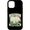 Jimbeels Custodia per iPhone 12/12 Pro RULEBOOK OPEN Dadi Gioco Tavolo