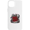 Norse Viking Explorer Erik Red Frontier Custodia per iPhone 14 Plus Erik The Red Frontier Supply Saga vichinga norrena
