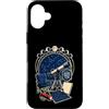 Jimbeels Custodia per iPhone 16 Plus SCOPE NIGHT CLUB Astronomia Telescopio Festa delle Stelle