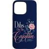 Dibs on the captain anchor Custodia per iPhone 15 Pro Max Nautical Captain Humor Anchor Floral Boating Citazione