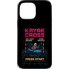 kayak cross arcade press start pixel kay Custodia per iPhone 13 Pro Max Kayak Cross Press Start Arcade