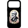 Catholiccore Catholic Core Aesthetic Ath Custodia per iPhone 17 Pro Max Darwin Evoluzione Teoria Coquette Cattolico Sacro Vintage
