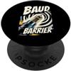 Retro Computing Telecommunication Appare Retro Computer Baud Barrier Vintage Dial Up Modem Graphic PopSockets PopGrip Adesivo