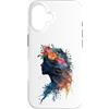 Blossom Garden Serene Elegant Muse Delic Custodia per iPhone 16 Floreale Donna Botanica Bellezza Petali Bloom Femminile Grazia