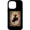 Catholiccore Catholic Core Aesthetic Got Custodia per iPhone 14 Pro Max Bull Rider Bull Riding Coquette Cattolico Sacro Vintage Rose