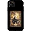 Catholiccore Catholic Core Aesthetic Ath Custodia per iPhone 11 Pro Max Darwin Evoluzione Teoria Coquette Cattolico Sacro Vintage
