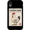 Japanese Chicken Game Rooster Humor Grap Custodia per iPhone XR Gioco di pollo giapponese non guardare l'umorismo scherzo pollo