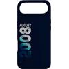 Birth Since August 2008 Retro Vintage Ye Custodia per iPhone Air Agosto 2008 Edizione Limitata 2008 Retro 2008 Vintage 2008