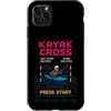 kayak cross arcade press start pixel kay Custodia per iPhone 11 Pro Max Kayak Cross Press Start Arcade