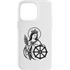 Regali di Santi Cattolici & Co. Custodia per iPhone 14 Pro Max Simbolo cattolico di Santa Caterina d'Alessandria