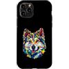 Samoyed Puppy Lover PS Custodia per iPhone 11 Pro Samoiedo Geometrico Pop Art Closeup Ritratto Cucciolo Faccia