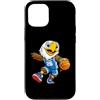 Bahaa's Tee Custodia per iPhone 12/12 Pro Eagle Basketball Mascot Jersey 26 Sports Graphic Art