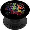 Mid-century Modern Cats 50's 60s Style V Retro Vintage Mid-century Modern Look Cats 50's 60's Style PopSockets PopGrip Adesivo